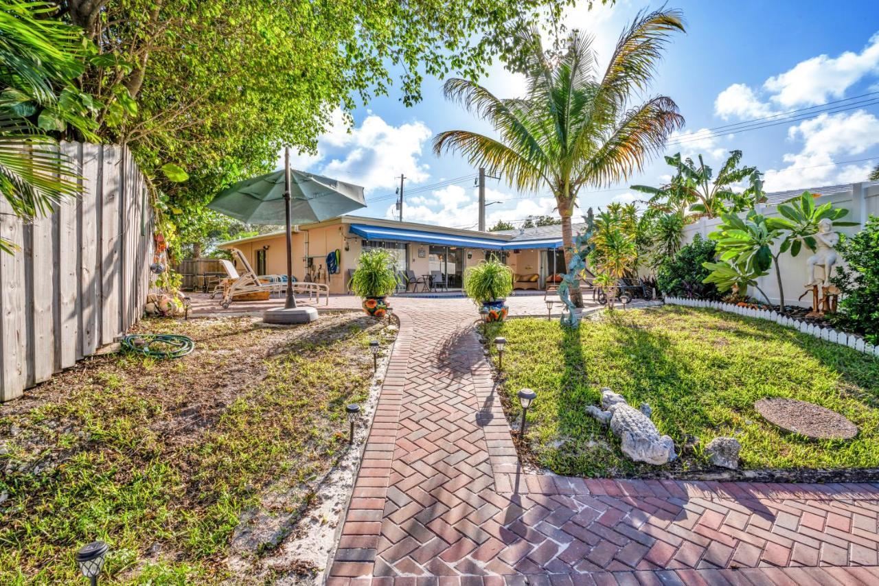 4 Bd Near Beach Spacious Solar Heated Pool Waterfront Home Pompano Beach Exteriér fotografie