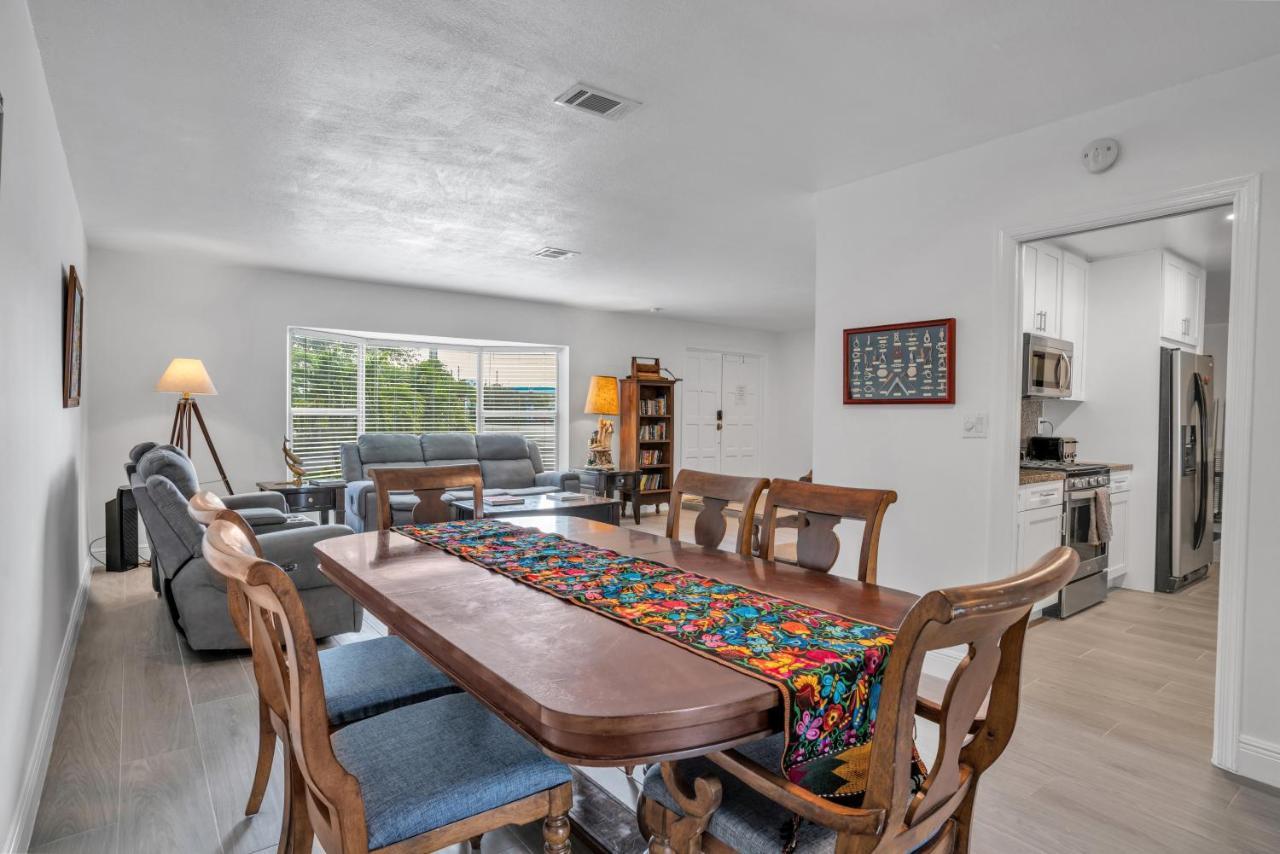 4 Bd Near Beach Spacious Solar Heated Pool Waterfront Home Pompano Beach Exteriér fotografie