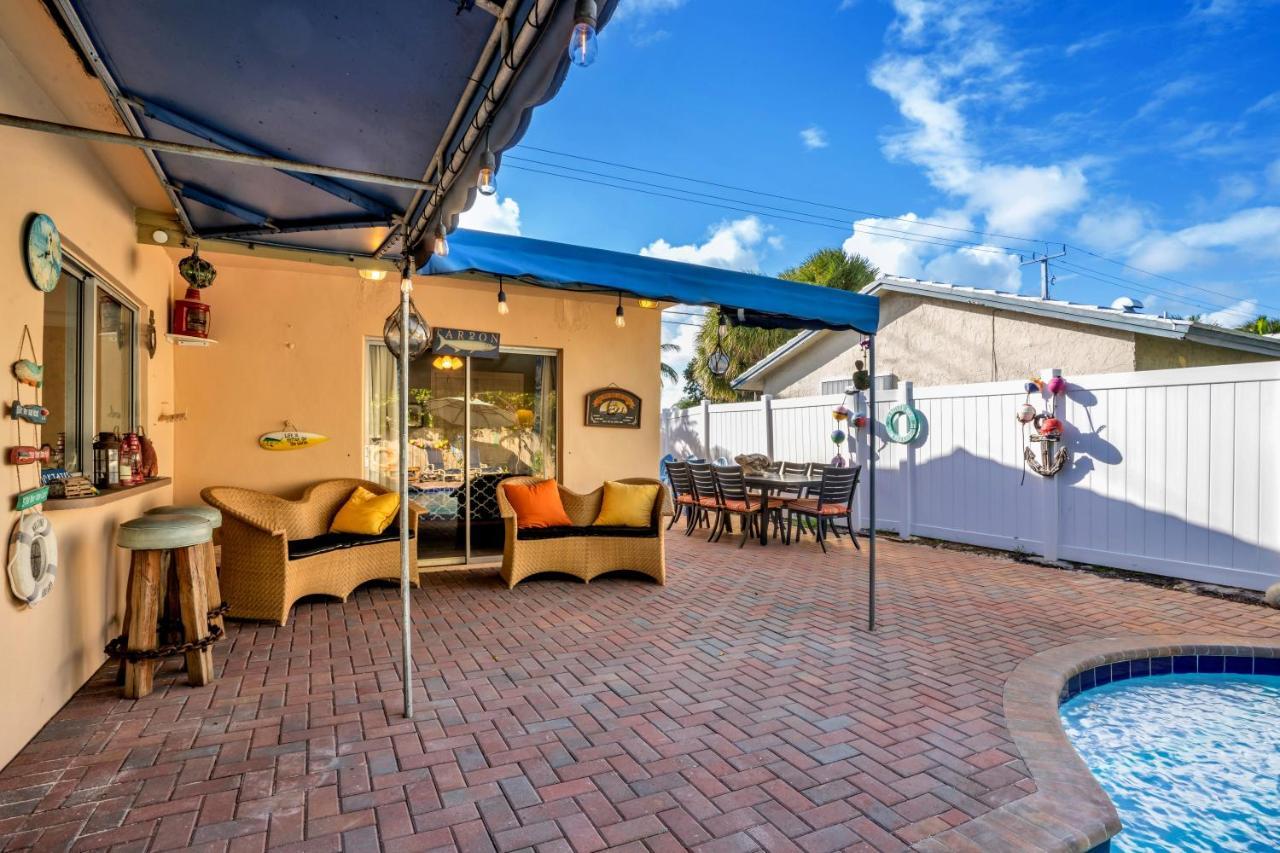 4 Bd Near Beach Spacious Solar Heated Pool Waterfront Home Pompano Beach Exteriér fotografie